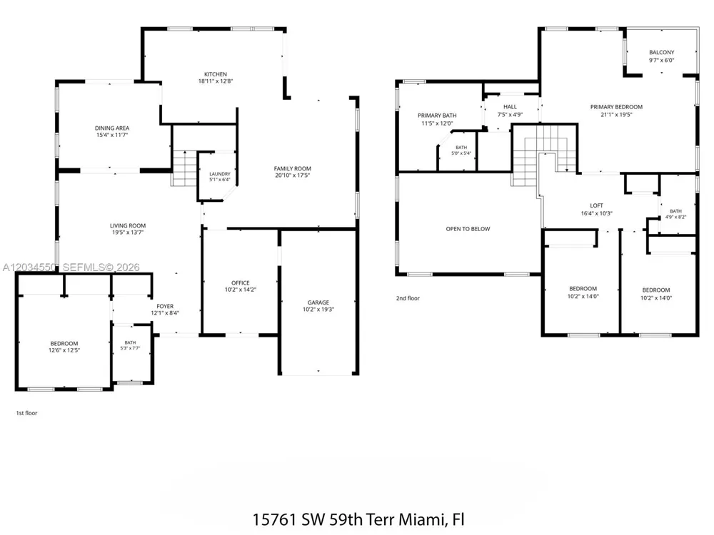 15761 SW 59th Ter Miami, FL 33193