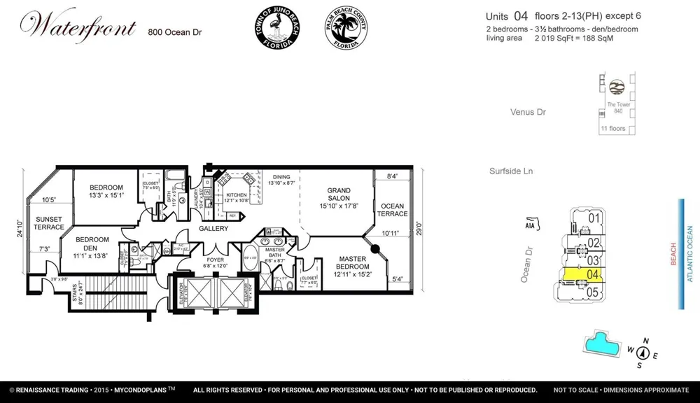 800 Ocean Drive #404 Juno Beach, FL 33408