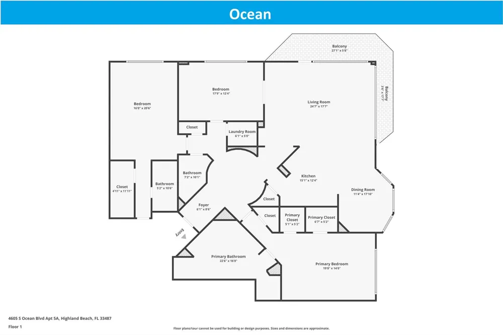 4605 S Ocean Boulevard #5a Highland Beach, FL 33487