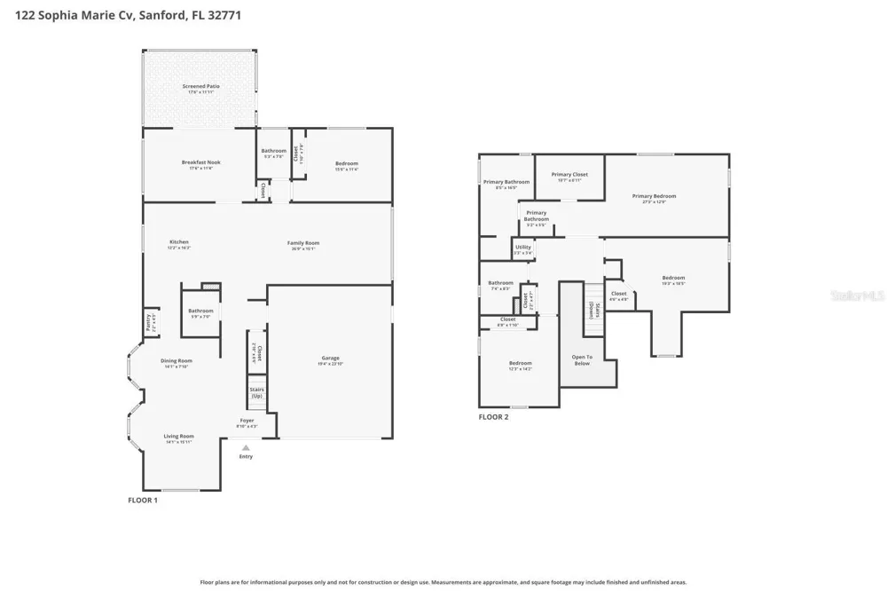 122 SOPHIA MARIE CV Sanford, FL 32771