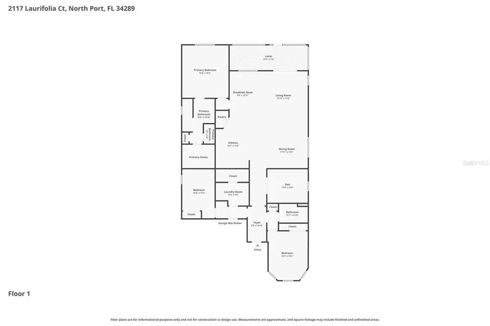 2117 LAURIFOLIA COURT North Port, FL 34289