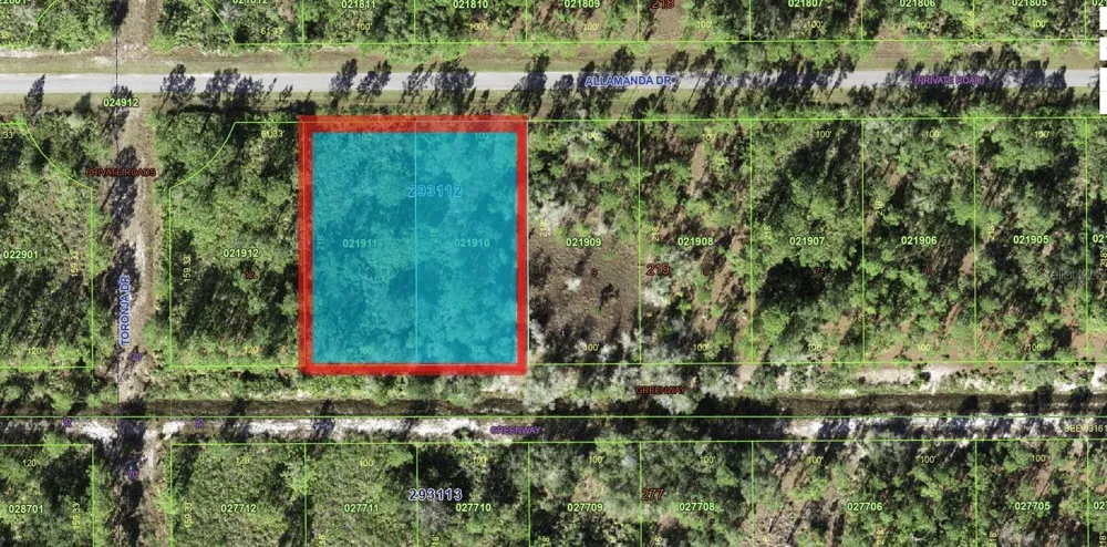 819 & 821 ALLAMANDA DRIVE Indian Lake Estates, FL 33855