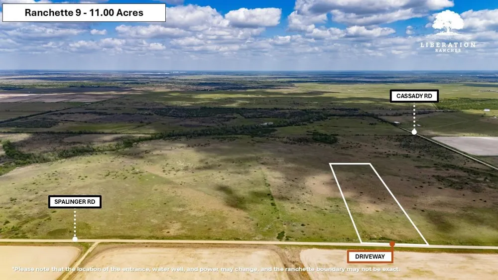 9 Cassady Road Tract East Bernard, TX 77435