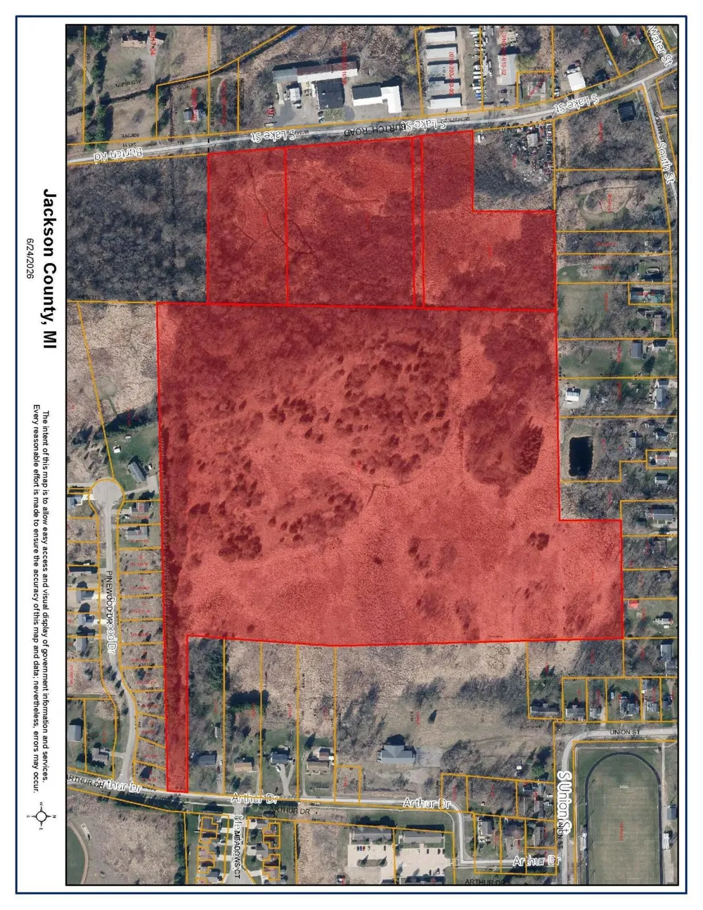 Arthur Drive Grass Lake, MI 49240