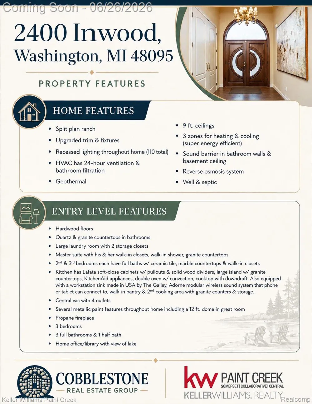 2400 Inwood Road Washington Township, MI 48095