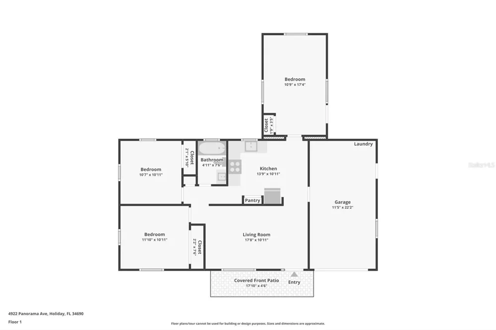 4922 PANORAMA AVENUE Holiday, FL 34690