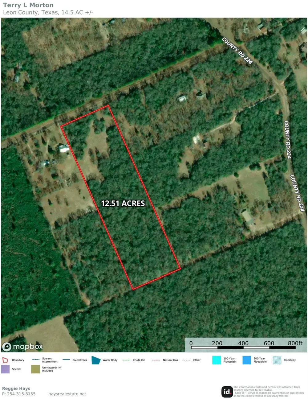 2689 County Road 261 Oakwood, TX 75855