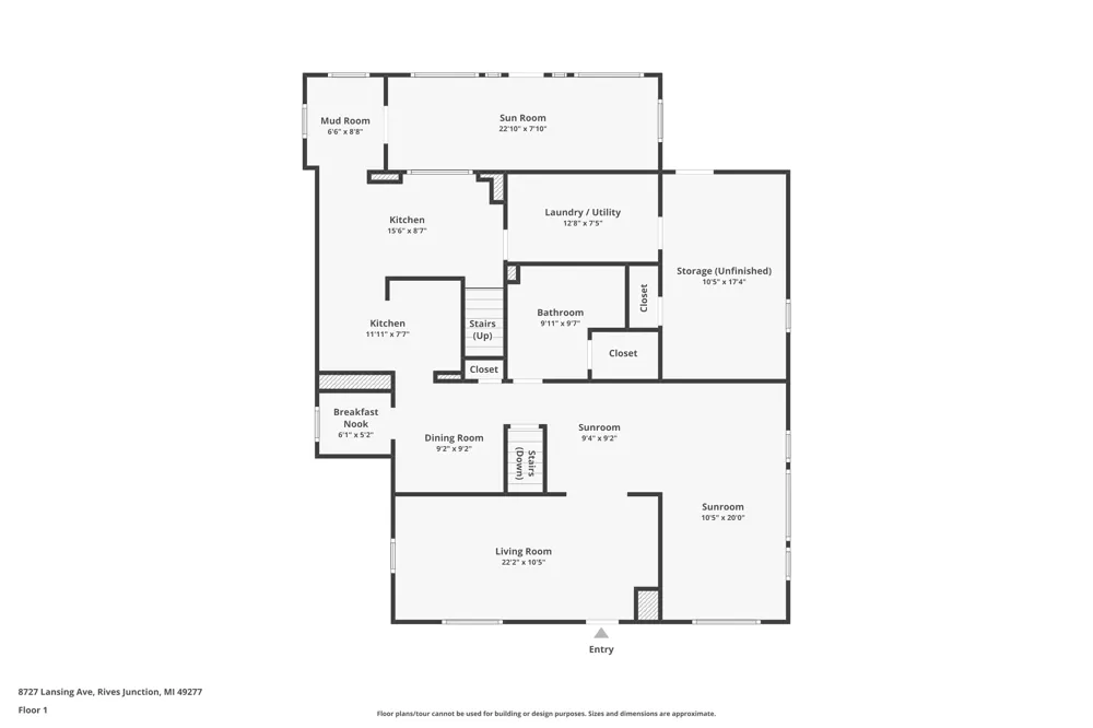 8727 Lansing Avenue Rives Junction, MI 49277