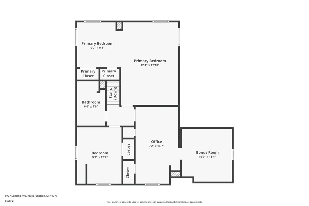 8727 Lansing Avenue Rives Junction, MI 49277