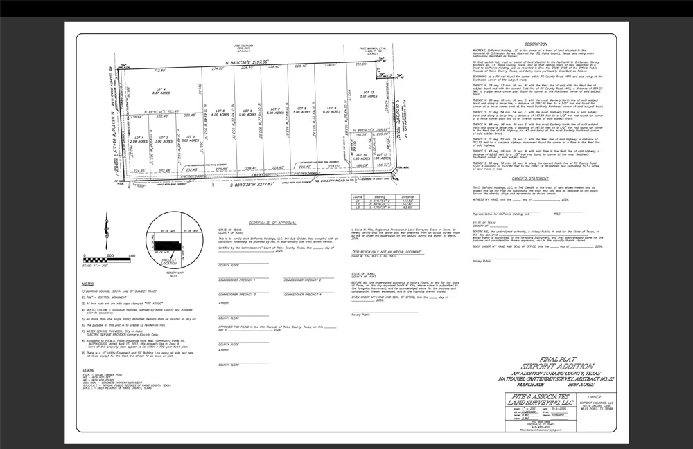 RS County Road 1470 Point, TX 75472