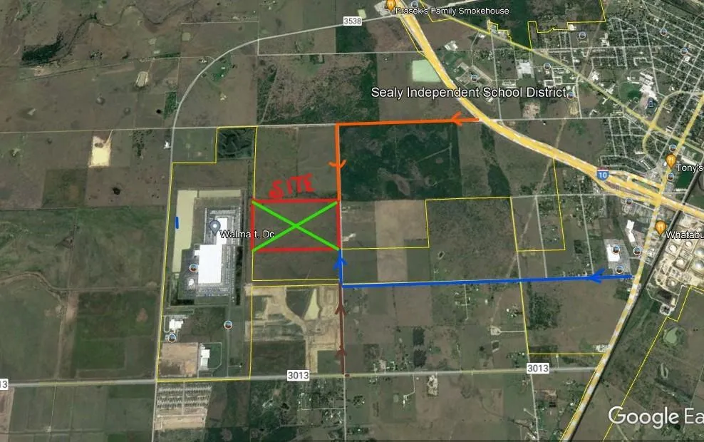 E Harrison Rd - Rexville Rd - Fm 3013 Road Sealy, TX 77474