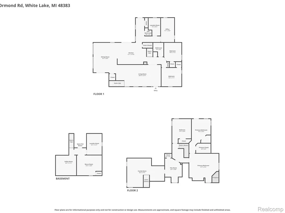 5556 Ormond Road White Lake Charter Township, MI 48383