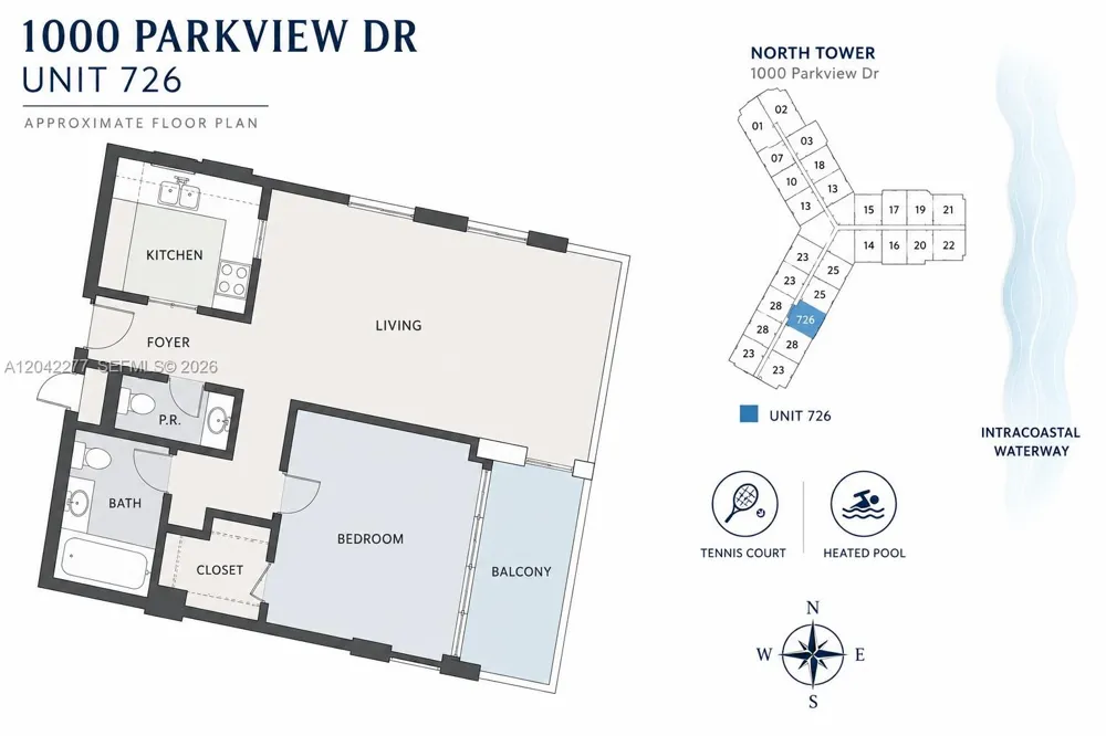 1000 Parkview Dr #726 Hallandale Beach, FL 33009