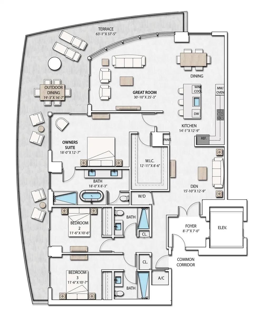 220 Lake Shore Drive #1401 Lake Park, FL 33403