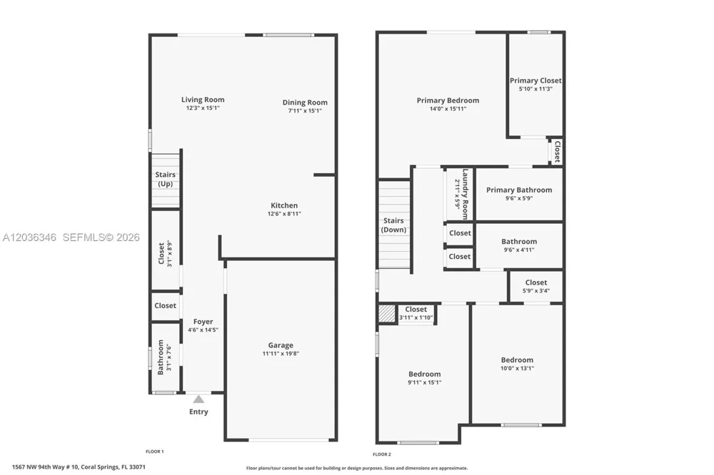 1555 NW 94TH Way Coral Springs, FL 33071