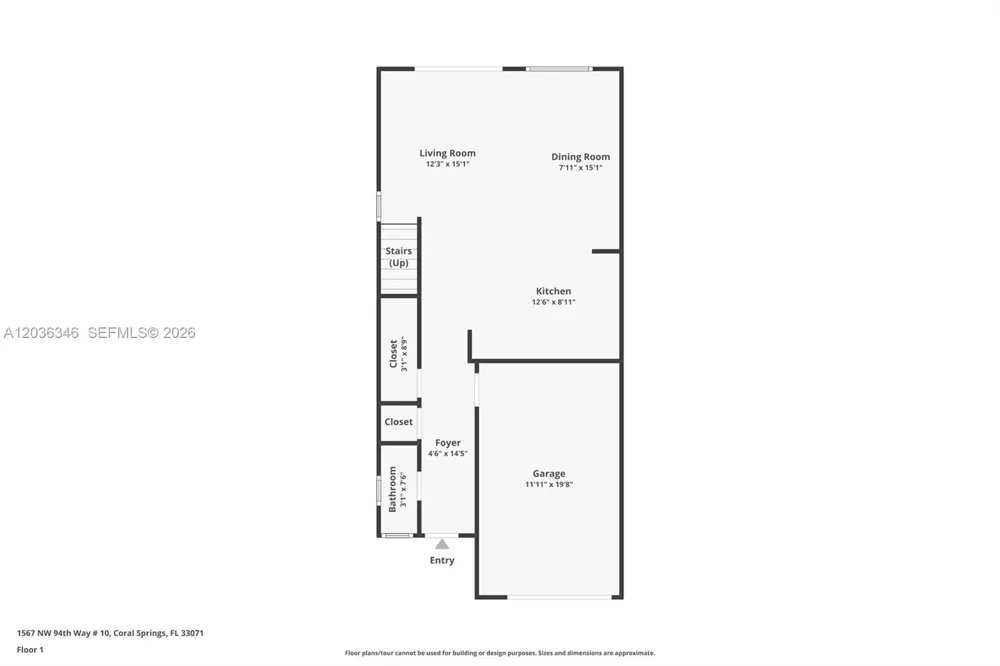 1555 NW 94TH Way Coral Springs, FL 33071