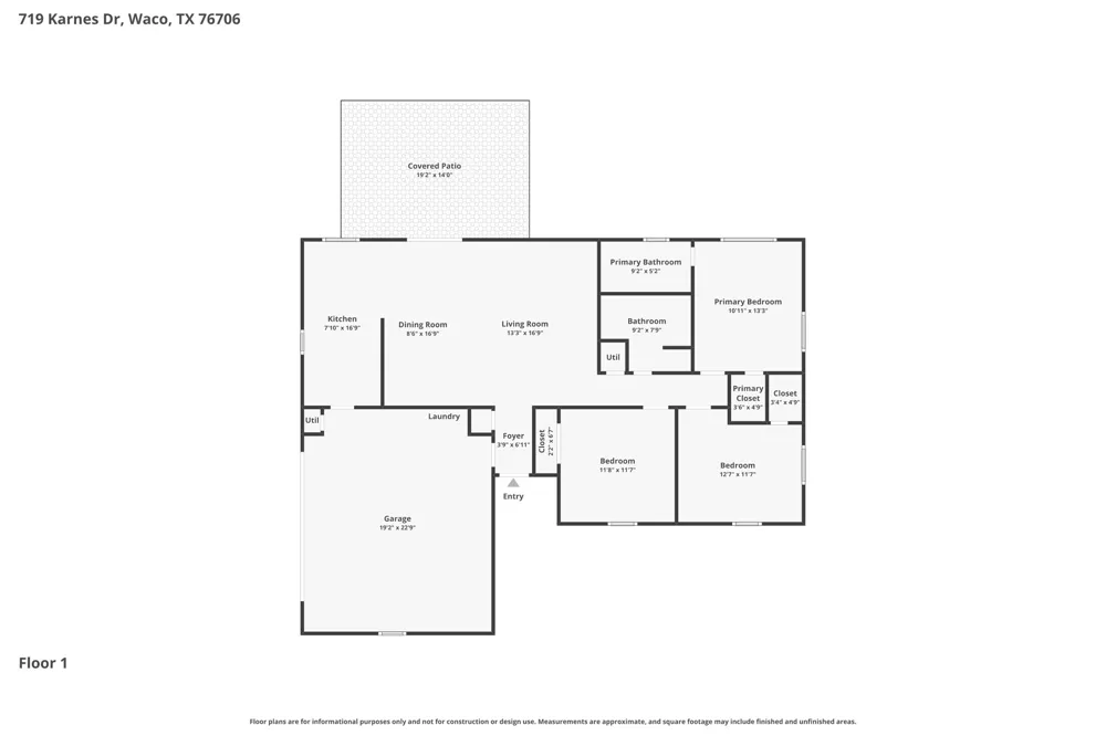719 W Karnes Drive Robinson, TX 76706