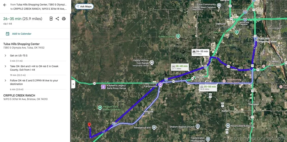 S 301st West Avenue Bristow, OK 74010