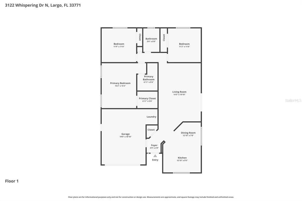 3122 WHISPERING DRIVE Largo, FL 33771