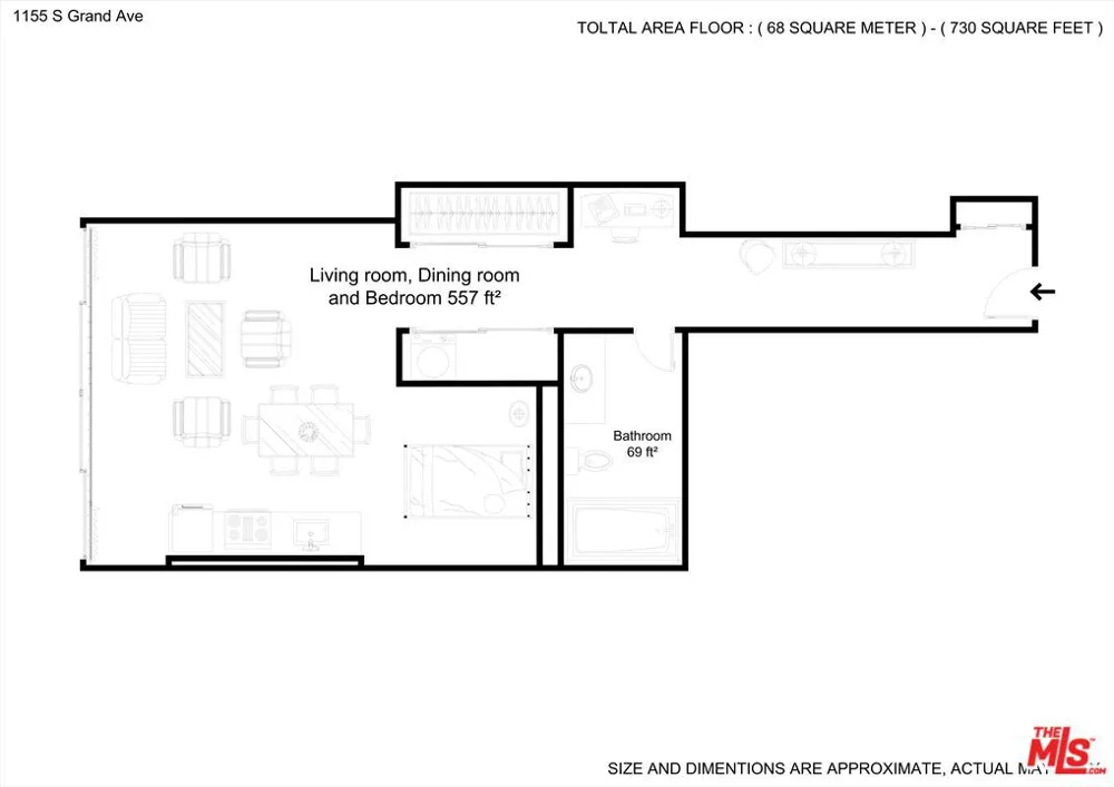 1155 S Grand Avenue #1111 Los Angeles, CA 90015
