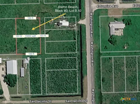 ALAMO BEACH BLOCK 80, LOT 9,10