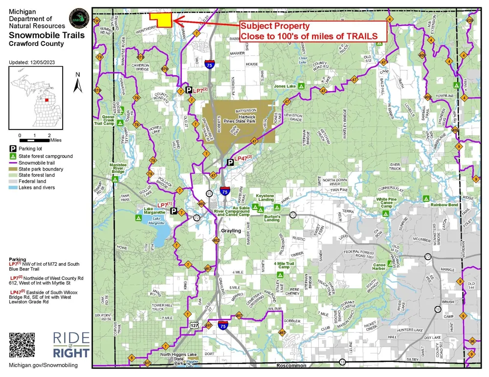Mount Frederic Road Frederic Township, MI 49733