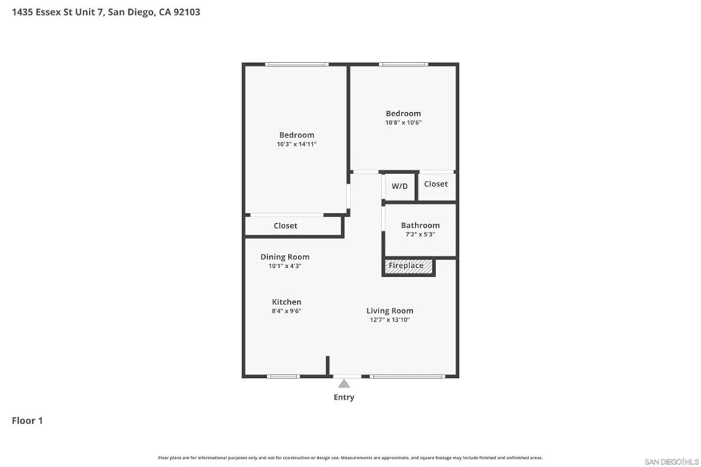 1435 Essex #7 San Diego, CA 92103