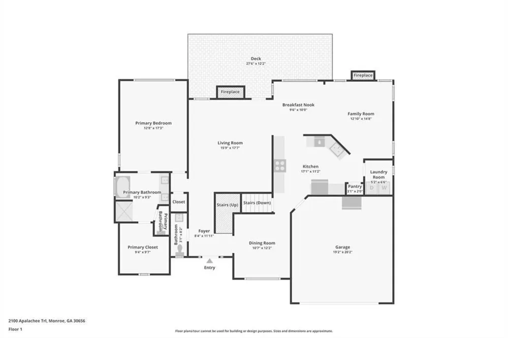 2100 Apalachee Trail Monroe, GA 30656