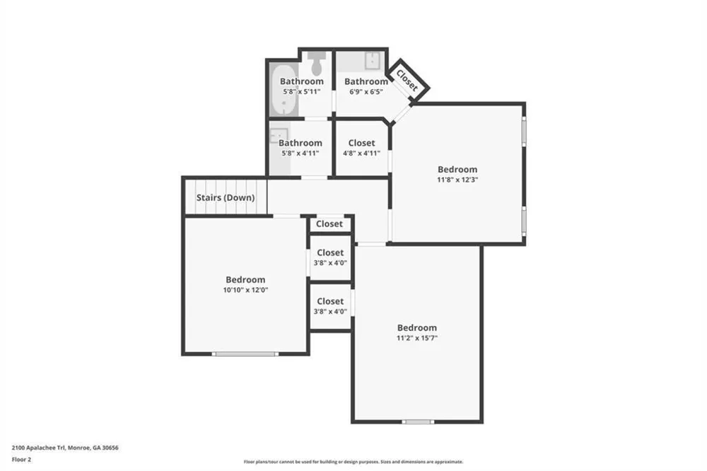 2100 Apalachee Trail Monroe, GA 30656