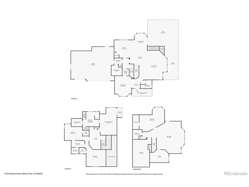 1734 Mount Evans Boulevard Pine, CO 80470