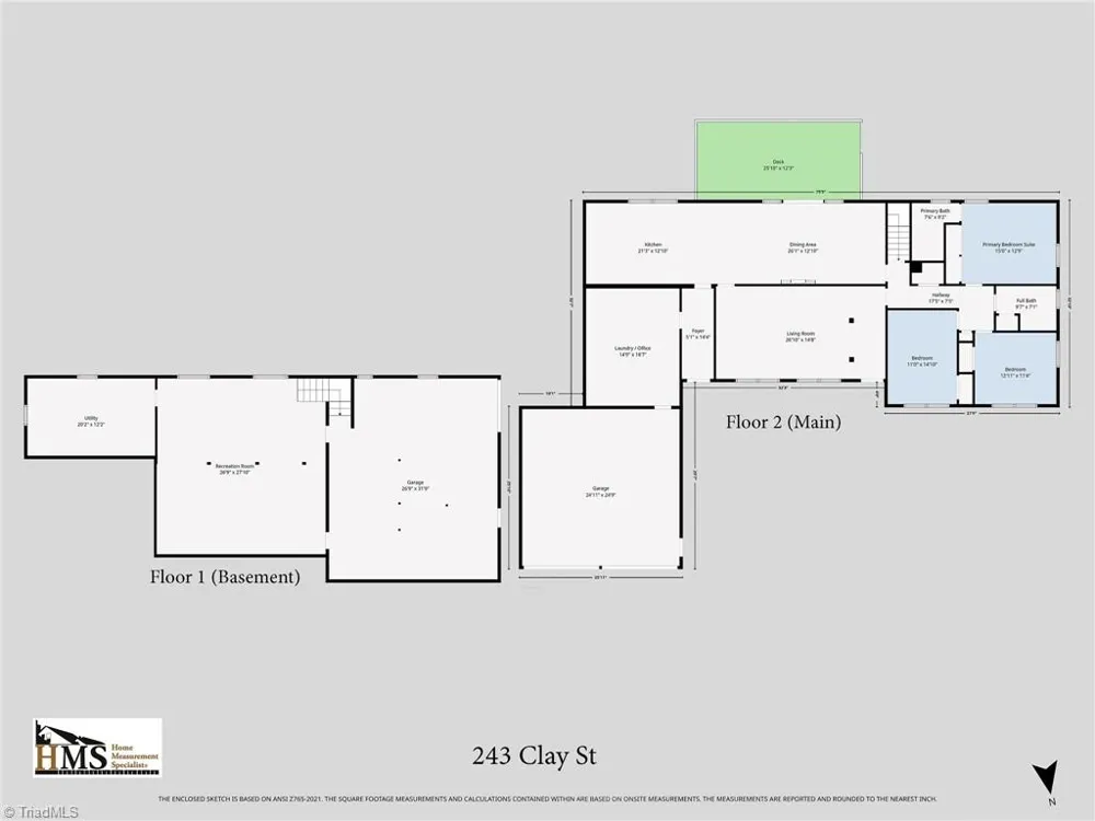 243 Clay Street Linwood, NC 27299