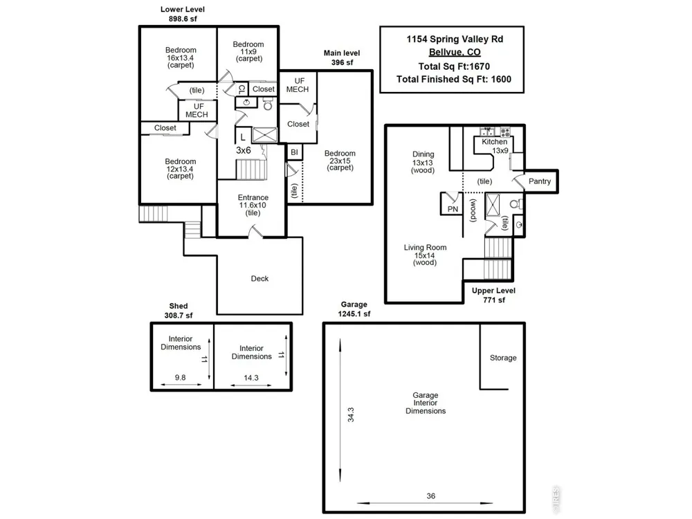 1154 Spring Valley Road Bellvue, CO 80512