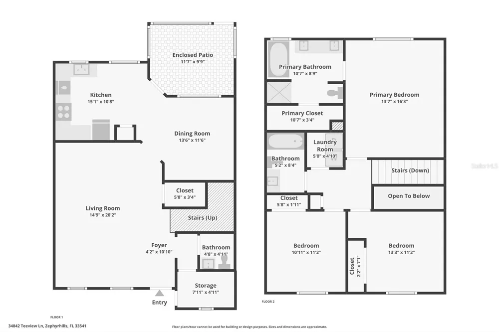 34842 TEEVIEW LANE Zephyrhills, FL 33541