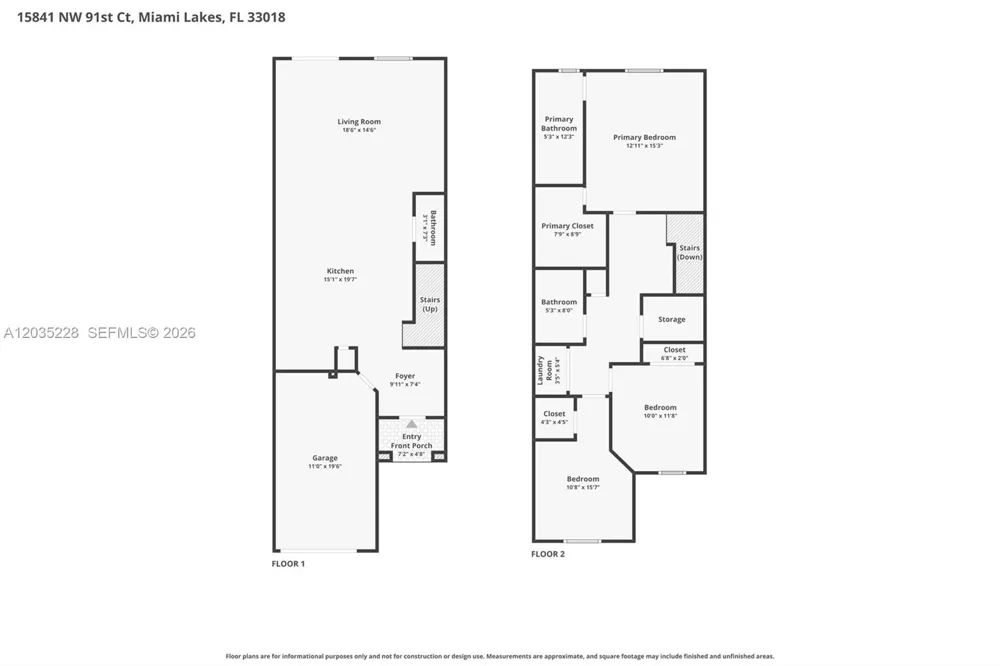 15841 NW 91st Ct Miami Lakes, FL 33018