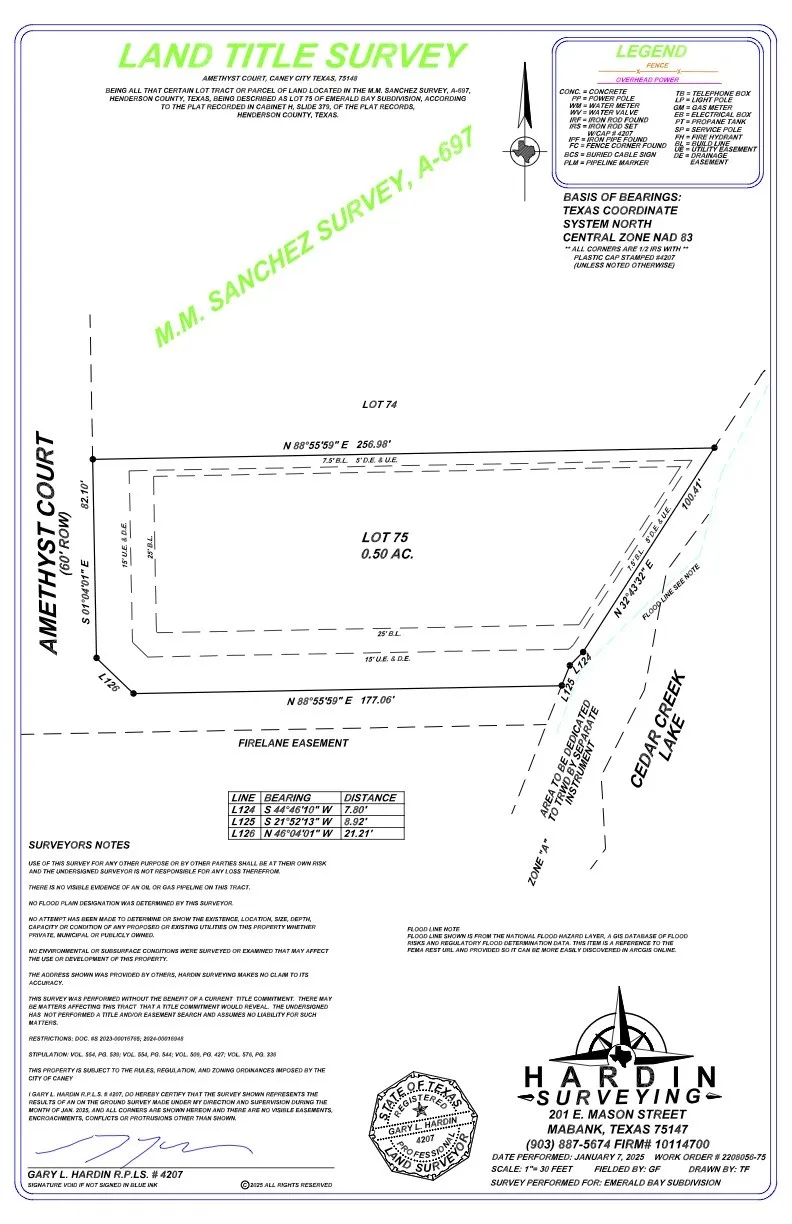 Amethyst Court Caney City, TX 75148