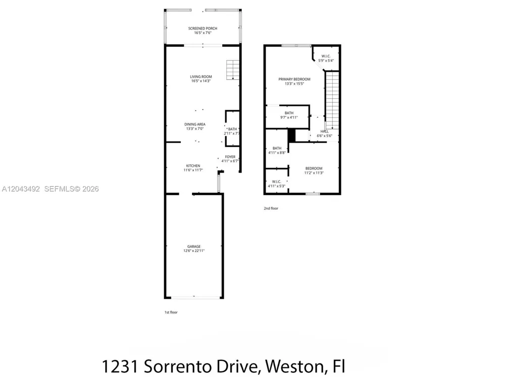 1231 Sorrento Dr #1231 Weston, FL 33326