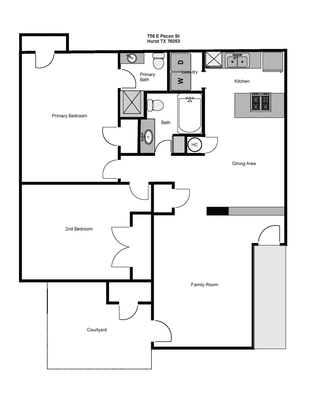 756 E Pecan Street #756 Hurst, TX 76053