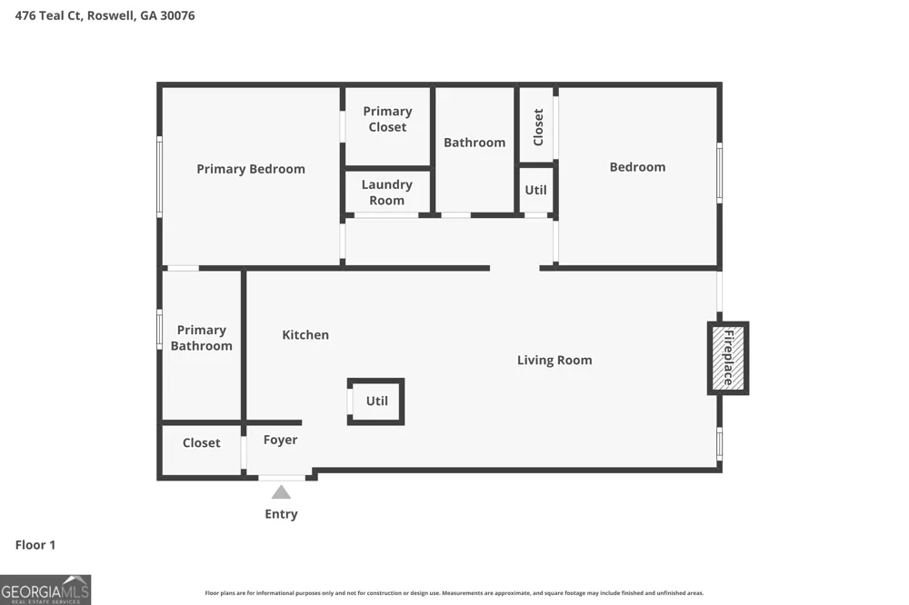 476 Teal CT Roswell, GA 30076