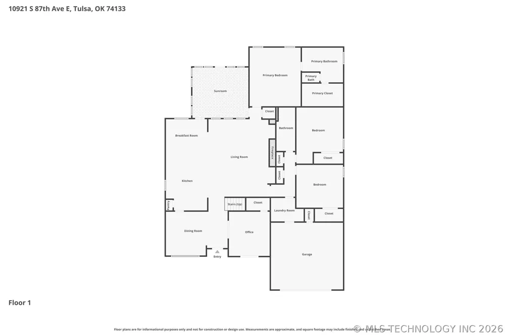 10921 S 87th EastAvenue Tulsa, OK 74133