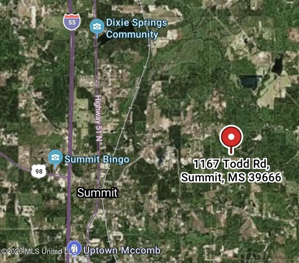 1167 Todd Road Summit, MS 39666
