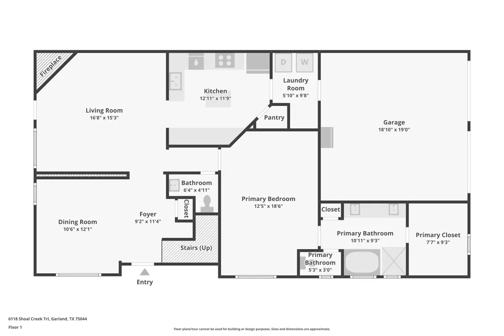 6118 Shoal Creek Trail Garland, TX 75044