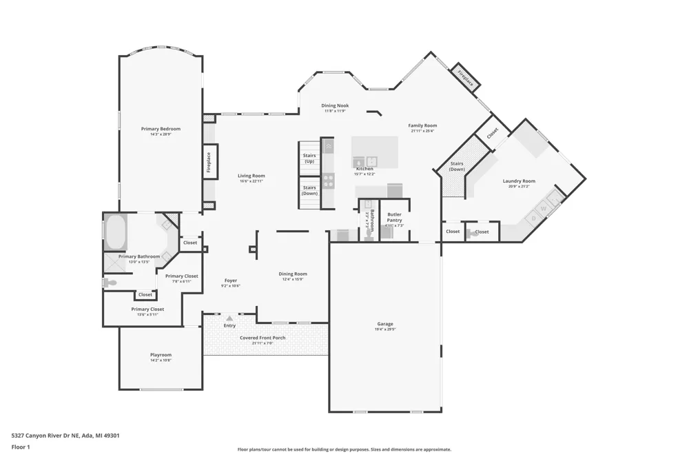 5327 Canyon River Drive NE Ada, MI 49301