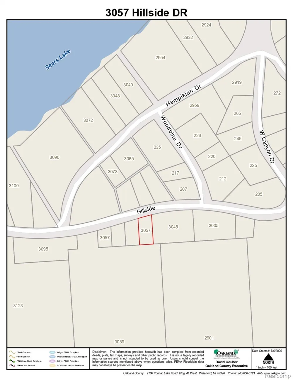 3057 Hillside Drive Milford Charter Township, MI 48380