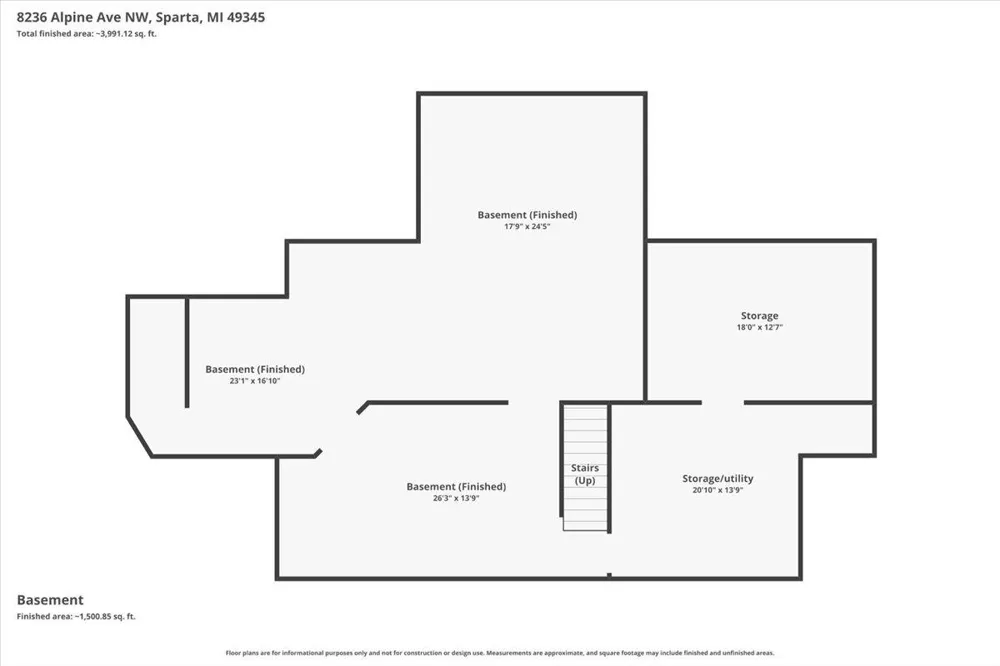 8236 Alpine Avenue NW Sparta, MI 49345