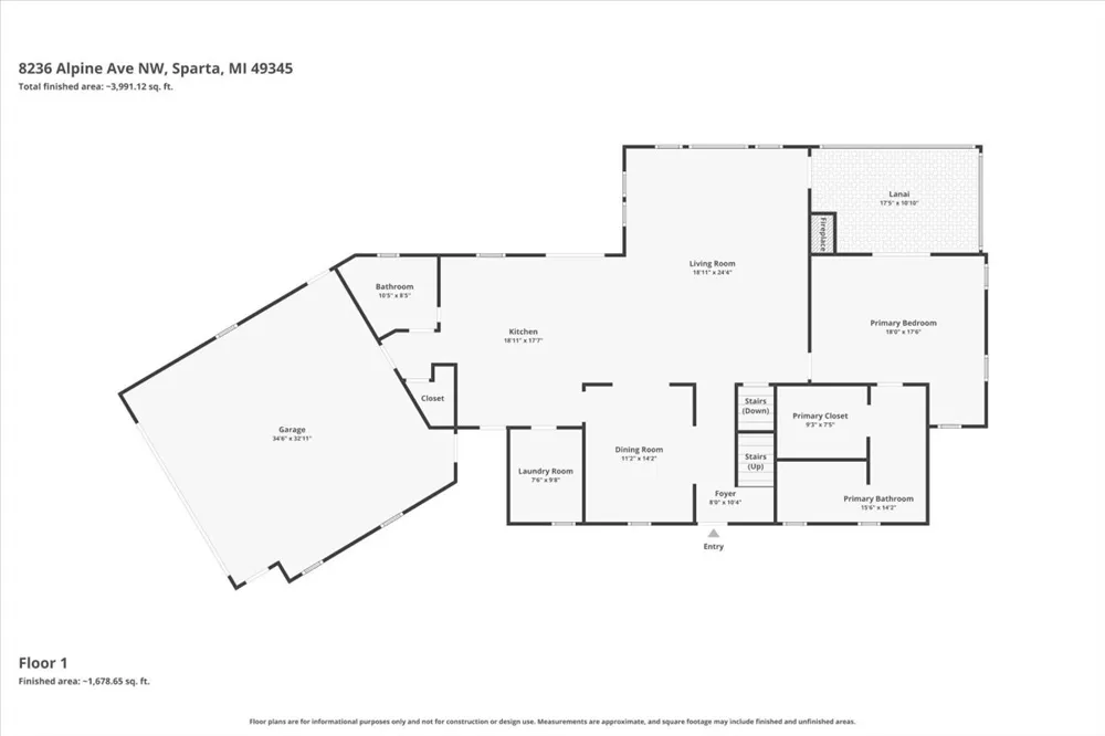 8236 Alpine Avenue NW Sparta, MI 49345