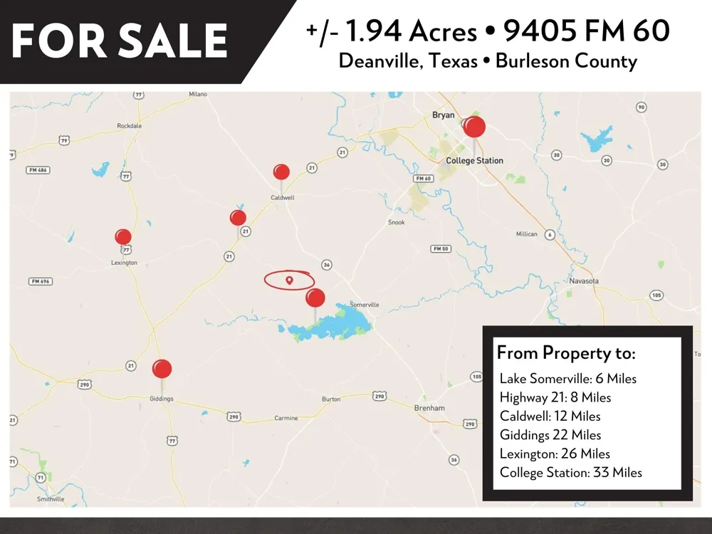 9405 Fm 60 Caldwell, TX 77836