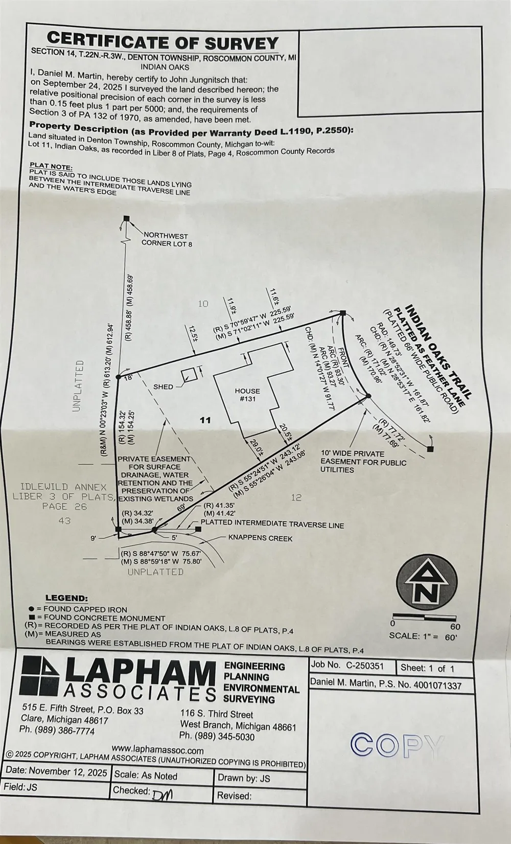 131 Indian Oaks Trail Denton Township, MI 48651