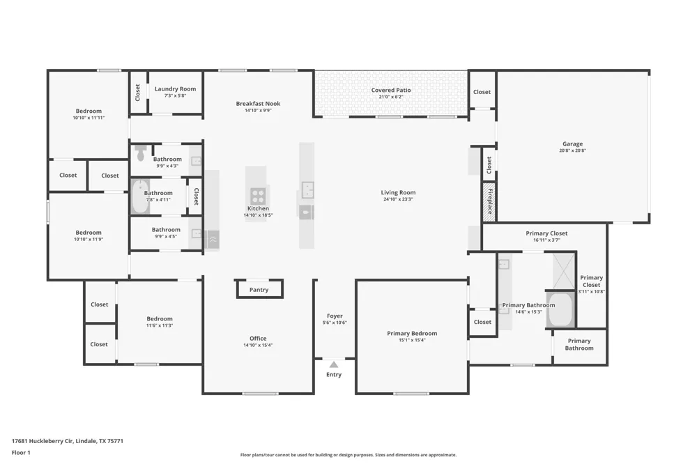 17681 Huckleberry Circle Lindale, TX 75771