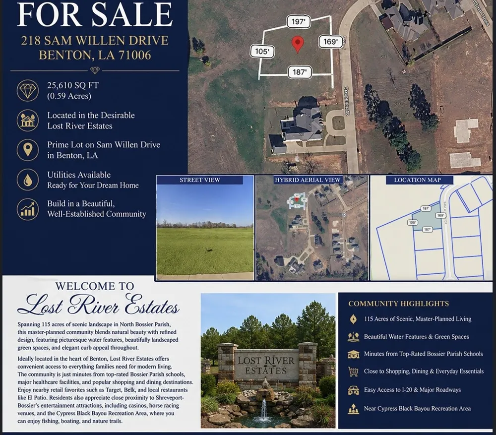 218 Sam Willen Drive Benton, LA 71006