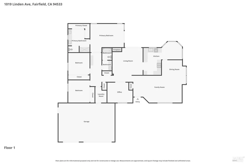 1019 Linden Avenue Fairfield, CA 94533